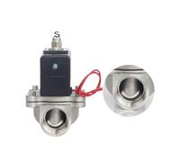 Elettrovalvola acqua 2 vie G1/2 15 elettrica 220v chiusa normalmente chiusa bobina inox non riscaldante(2W-15B EPDM,NPT_12VDC)