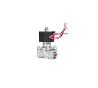 Elettrovalvola acqua 3/4 "in acciaio inossidabile 220v normalmente chiusa DN20 Elettrovalvola impermeabile con bobina completamente chiusa(Npt-12vdc-nbr-seal)