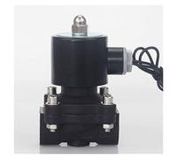 Elettrovalvola acqua aria normalmente chiusa 2 vie 1/2 pollice 2W160-15 corpo in plastica tecnica elettromagnetica DC12V 24V AC220V(DC 12V)