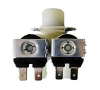 Elettrovalvola acqua professionale 110V 12V 24V 1 in 2 uscite per lavatrice chiusa