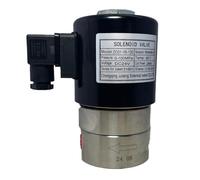 Elettrovalvola ad alta pressione a 2 vie 1000bar 100MPa Olio idraulico 1/4 3/8 24V Orifizio 1mm SS304 DN1 normalmente chiusa(3/8",NPT_DC36V)
