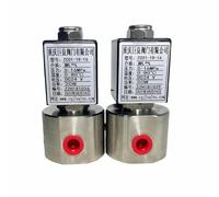 Elettrovalvola ad alta pressione for azoto a 2 vie 160 bar 16 MPa 1/4 24 V Orifizio 1 mm SS304 DN1 normalmente chiusa(45665,NPT-DC24V)