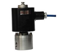 Elettrovalvola ad alta pressione for idrogeno a 2 vie, 160 bar, 16 MPa, 1/4 1/8 24 V, orifizio 1 mm, SS316L, DN1, normalmente chiusa, antideflagrante(45665,NPT-AC220V-NO.CLOSED)