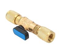 Elettrovalvola Adattatore for valvola a sfera for refrigerazione in ottone, connettore for valvola a sfera for refrigerazione G1/4'' Valvola
