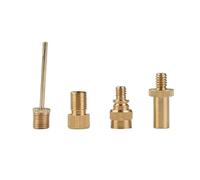 Elettrovalvola Adattatore for valvola di pompaggio for bicicletta, set di adattatori for valvola di ventilazione, ago pneumatico for basket Valvola(4pcs)
