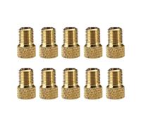 Elettrovalvola Adattatore for valvola di trasferimento del pneumatico della ruota da 5 pezzi Cinverter for bici da strada, bicicletta, camera d'aria Valvola(10 pcs)