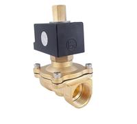 Elettrovalvola antideflagrante in ottone 3/8 1/2 3/4 pollici Tipo normalmente aperto miniera di carbone polvere gas naturale Elettrovalvola a 2 vie no(1/2",AC220V)