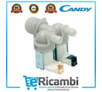 Elettrovalvola Carico Acqua 2 Vie per Lavatrice Candy Zerowatt Hoover 41032538