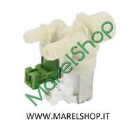 ELETTROVALVOLA CARICO ACQUA ELECTROLUX REX ZANUSSI AEG 2 VIE 180° 12mm + 15mm