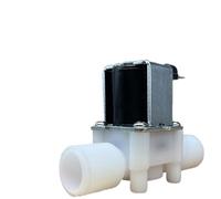 Elettrovalvola con filettatura maschio da 1/2" 3/4" AC 220V DC 12V 24V Interruttore di controllo della valvola di controllo dell'acqua Normalmente chiuso Normalmente aperto(45293,220V-OPEN)
