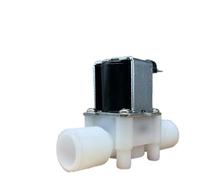 Elettrovalvola con filettatura maschio da 1/2" e 3/4", AC 220V DC 12V 24V, interruttore di controllo della valvola di controllo dell'acqua(1/2",12V,Open)