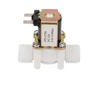 Elettrovalvola da 1/2" 12V G1/2" NC Elettrovalvola di ingresso elettrica in plastica for erogazione acqua Elettrovalvola N/C
