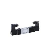 Elettrovalvola da 1 pz 4V130C-06 valvola direzionale pneumatica a doppia testa a 3 posizioni e 5 vie a doppio controllo con spegnimento e manutenzione(Only 4V130C-06,AC24V)