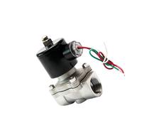 Elettrovalvola da 3/8" in acciaio inossidabile 24 V CC 110/24/120/240/230/220/380 V CA NC Tipo filettatura NPT BSP(BSP,12VDC)