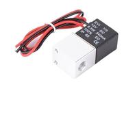 Elettrovalvola DC 12V 24V 110V 220V 1/4 "1/8" Valvole pneumatiche ad azione diretta normalmente chiuse a 2 vie for acqua aria gas(220V,1/8 Inch)