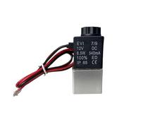 Elettrovalvola DC 12V 24V 110V 220V 1/8" 2 vie normalmente aperta Valvole pneumatiche ad azione diretta for acqua, aria e gas(DC 24V Normally Open)