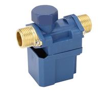 Elettrovalvola DC 12V G1/2 Filettatura Maschio Flussostato Ingresso Acqua con Filtro Rimovibile Funzione di Non Ritorno per Distributore Acqua Lavatrice Lavastoviglie Scaldabagno