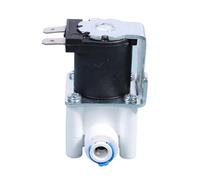Elettrovalvola di ingresso 12V/24V Macchina for acqua pura, purificatore d'acqua, osmosi inversa Valvola di collegamento rapido a 2 punti(12V)