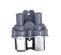Elettrovalvola di ingresso acqua elettrica a doppia testa singola, compatibile for SANYO, parti della lavatrice for lavatrice FCS360U FCS360U1(DH)