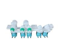 Elettrovalvola di ingresso acqua elettrica compatibile con Samsung lavatrice a tamburo DC97-15459G 120V 60Hz Parte rondella a cinque teste