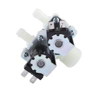 Elettrovalvola di ingresso acqua elettrica doppia a pressione DN20 G3/4 1 in 2 DC 12V 24V AC 220V normalmente chiusa for lavatrice(AC240V)