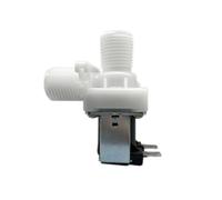 Elettrovalvola di Scarico dell'Acqua in plastica con Filettatura Esterna ad Angolo retto da 1/2" DC12V AC220V for Macchine for Bere e lavatrici(220V)