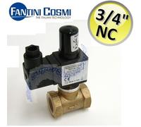 Elettrovalvola di sicurezza per gas 3/4" a riarmo manuale normalmente chiusa - Fantini Cosmi