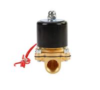 Elettrovalvola, DN08 DN10 DN15 DN20 DN25 1/4 "3/8" 1/2 "3/4" 1 "Solenoid Valve Pneumatic Valve For Water Helium, Costruzione solida(DN10,AC220V)