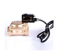 Elettrovalvola, DN32 High Pressure 16 kg Explosion Proof Solenoid Valve Brass IP65 Normally Closed AC220 DC24V For Water Oil Air(ACDC12V)