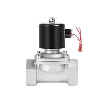 Elettrovalvola DN50 normalmente chiusa in acciaio inossidabile 304 220V 12V 24V 110V 12V Elettrovalvola for acqua e gas(G_380VAC_EPDM-SEAL)