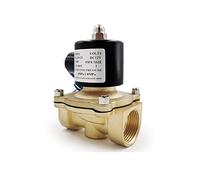 Elettrovalvola DN8 DN10 DN15 DN20 DN25 N/C Valvola pneumatica for acqua olio aria 12V/24V/220V/110V 1 pz(Ac110v,DN10)