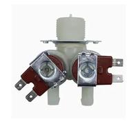 Elettrovalvola Doppia Valvola Di Ingresso Acqua, Compatibile Con Haier, Lavatrice A Tamburo Automatica FPS135-270G 0024000126B(Red)