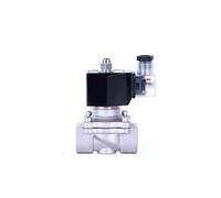 Elettrovalvola elettrica 1/2" 12v inox bassa pressione, adatta for acqua, gas, aria NPT(2W-15B NBR,BSP_240VAC)