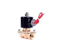 Elettrovalvola elettrica 1/2" 3/4" NPT 2/2 normalmente chiusa 12v acqua 150 gradi(3/4 inches,BSP_220V)