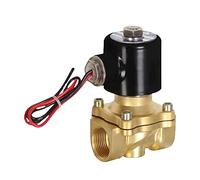 Elettrovalvola elettrica 1/4 1/8 3/8 1/2 3/4 1 2 pollici AC110V AC220V DC12V DC24V Elettrovalvola elettrica Valvola pneumatica for acqua Olio Aria Gas(12V,DN10)