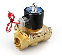 Elettrovalvola elettrica 1/4" 3/8" 1/2" 3/4" 1" DN8/10/15/20/25/50 Normalmente chiusa pneumatica per acqua olio aria 12V 24V 220V per gas, olio, acqua (DN8,12V)
