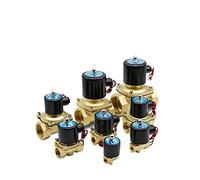 Elettrovalvola elettrica 1/4 ; 3/8 ; 1/2 ; 3/4 ; DN8/10/15/20/25/50 normalmente chiusa pneumatica per acqua olio aria gas 12V 24V 110V 220V 1Pcs(Ac110v, DN50)