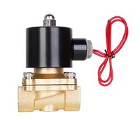 Elettrovalvola elettrica da 2 W 1/4 3/8 1/2 3/4 1 pollice normalmente chiusa pneumatica per acqua, olio, aria, 1 pezzo (2W350-35 (DN35), DC12V)