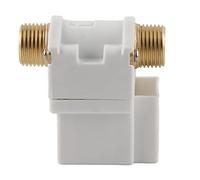 Elettrovalvola elettrica DC 12V G1/2 Normalmente chiusa Interruttore automatico di arresto dell'acqua in plastica in ottone di alta qualità per scaldabagno solare Irrigazione a