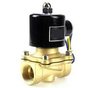 Elettrovalvola elettrica d'ottone 1/2" AC110V (NPT, normalmente chiusa) (0,75 pollici)