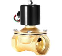 Elettrovalvola elettrica d'ottone 1/2" AC110V (NPT, normalmente chiusa) (2 pollici)
