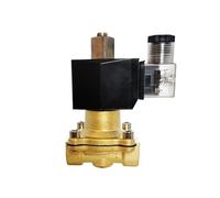 Elettrovalvola elettrica for acqua a 2 vie 25 da 1 pollice 220 V normalmente aperta in ottone(BSP_240VAC_EPDM-SEAL)