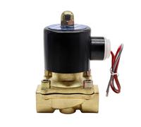 Elettrovalvola elettrica for acqua a portata grande da 1-1/4″ 1-1/2 2″ 2 pollici 12V 24V 220V normalmente chiusa DN35 DN40 DN50 for acqua, olio e aria(Dn40,DC12V)