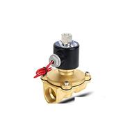 Elettrovalvola elettrica in ottone 1/4" 3/8" 1/2" 3/4" 1" 2" Normalmente chiusa Valvola normalmente aperta for acqua olio aria 12 V 24 V 220 V 110 V (dimensioni: DN15 Colore: 24V_NORMALLY OPEN (Colore