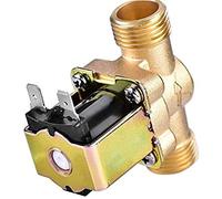 Elettrovalvola elettrica in ottone G1/2inch N/C 12v 24v 220v G3/4inch Flussostato ingresso aria acqua for valvola scaldabagno solare Utile(220v,1/2Inch)