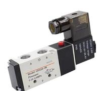 Elettrovalvola elettrica pneumatica 5 vie 2 posizioni Controllo aria gas magnetico 4V210-08 12V 24V 220V Volt bobina(4V210-08 w PC8-02,AC220V)