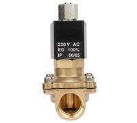 Elettrovalvola elettrica ZIXINNKC Regolatore di fluido G3/4 "DN20 NO Valvola elettromagnetica in ottone (AC220V)