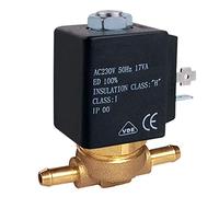 Elettrovalvola elettromagnetica acqua N/C cannula 2/2 vie AC230V 50Hz 3mm for generatori di vapore