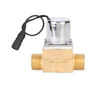 Elettrovalvola, elettrovalvola elettrica elettromagnetica a impulso d'acqua da 6 V utilizzata per il sensore 'orinatoio del bagno con pulitore a induzione (B Valvola diritta in rame per orinatoio