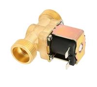 Elettrovalvola Elettrovalvola magnetica NC Solenoide DC12V G3/4 Normalmente Chiusa Ottone for Acqua Valvola